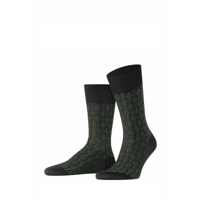 Abbildung von Falke Artwork TIE Socken, Herren, Größe: 43/44, Black