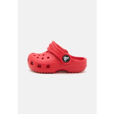 Abbildung von Crocs Classic Unisex Pantolette flach für Kinder, Größe: 27/28, Varsity red Kunststoff