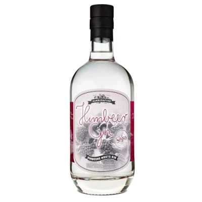 Abbildung von Wajos Himbeer Gin 42% vol. 500ml Himbeere meets Gin! Perfekt für Cocktails &amp; Tonic, als Geschenkset Liebhaber