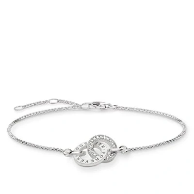Abbildung von Thomas Sabo Damen Armband Together Forever Zirkonia 925 Sterling Silber A1551 051 14