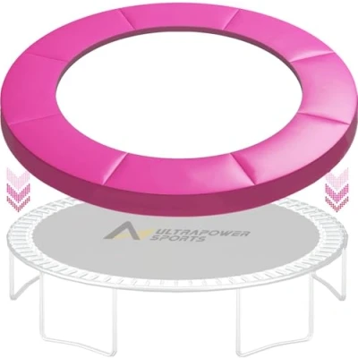 Abbildung von ULTRAPOWER SPORTS Federabdeckung Randschutz Randabdeckung für Trampolin 366cm 8Stangen Rahmenpolsterung Bunt PVC UV beständig