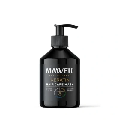 Abbildung von M&amp;WELL Keratin Haarmaske Haarpflege Maske Hair Mask 500ml