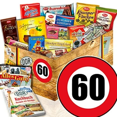 Abbildung von Geschenkset 60. Geburtstag/DDR Schoko Box/Geschenke zum Geburtstag