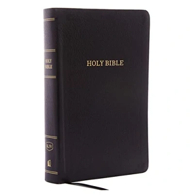 Abbildung von KJV Holy Bible: Personal Size Giant Print with 43,000 Cross References, Black Bonded Leather, Red Letter, Comfort (Thumb Indexed): King James Version