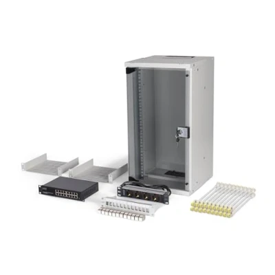 Abbildung von Assmann DIGITUS Netzwerk Set SOHO PRO, 254 mm 10 12HE, 315 x 300mm