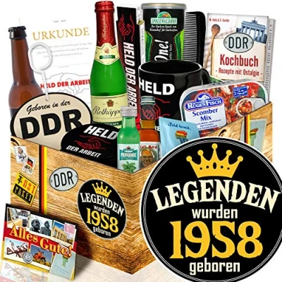Abbildung von Legenden 1958 / Ehemann Geburtstagsgeschenk/Männer Geschenke DDR