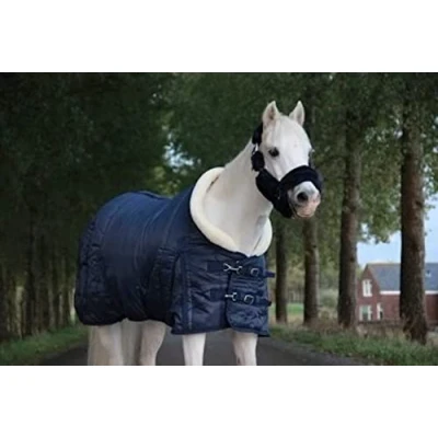 Abbildung von HB Harry and Hector Showdecke Fluffy Hood Navy 95/145