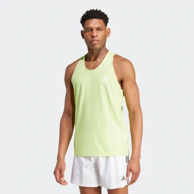 Abbildung von adidas Performance OTR B TANK Top, Herren, Größe: Large, Pulse lime