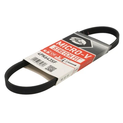 Abbildung von GATES Micro V Stretch Fit 4PK643SF Keilrippenriemen 643 4 PA (Polyamid), EPDM (Ethylen Propylen Dien Kautschuk) OPEL: Insignia A Sports Tourer