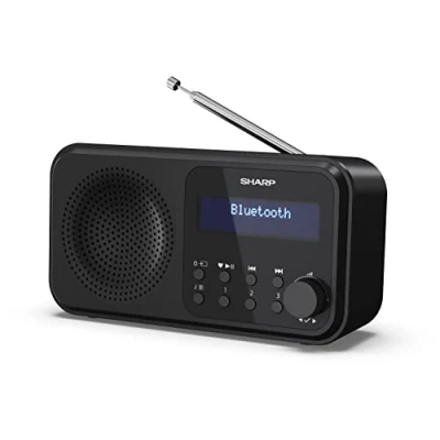 Abbildung von Sharp DR P420 Radio (Digitalradio (DAB), FM Tuner mit RDS, 2 W)