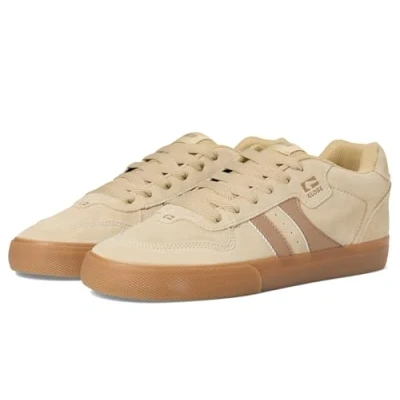 Abbildung von Globe Encore 2 Skateschuh, Herren, Größe: 42, Almond Veloursleder