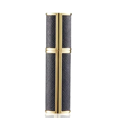 Abbildung von SUBORAWOS Parfümzerstäuber Nachfüllbar,Mini Parfum Zerstäuber für Unterwegs,Leer Sprühflasche Parfum,Handtasche Parfümflaschen Reise 5ml(JB Schwarz)