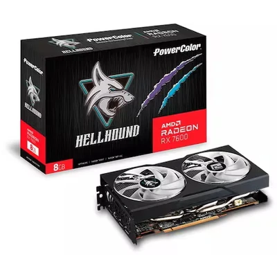 Abbildung von Radeon RX 7600 Hellhound 8GB OC, Grafikkarte