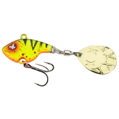 Abbildung von Monkey Lures Turbo Lui Jigspinner, Gewicht:18g, Farbe:Inferno Tiger