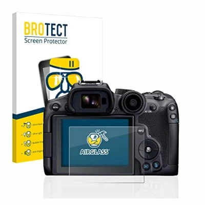 Abbildung von BROTECT Schutzglas für Canon EOS R7 Schutzfolie Panzer Folie Glas [Extrem Kratzfest 9H, Anti Fingerprint, Ultra Transparent]