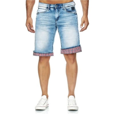 Abbildung von Rusty Neal Shorts &quot;Dunster&quot;, mit kariertem Umschlag