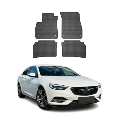 Abbildung von OMAC Gummi Fußmatten kompatibel mit Opel Insignia B 2017 2024 Automatten Schwarz 4tlg