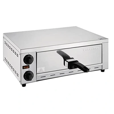 Abbildung von Caterlite 1,13 kW Pizzaofen, Edelstahl, Pizzakapazität: bis zu 1x 12 Zoll, Temperaturbereich: 60 300 C, CR912