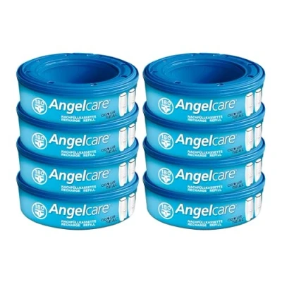 Abbildung von Angelcare® Windeleimer 8er Pack Original Nachfüllkassetten für Comfort Plus