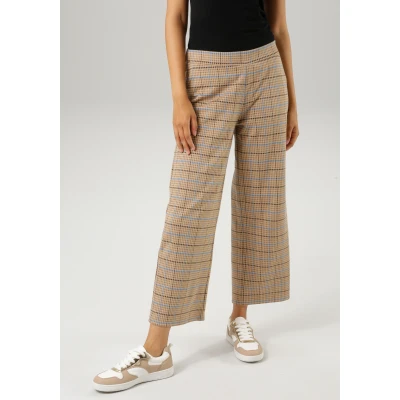Abbildung von Aniston CASUAL Culotte, im trendfarbenen Karo Dessin NEUE KOLLEKTION