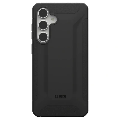 Abbildung von Samsung Galaxy S24 FE Hülle Kunststoff UAG Backcover/Hard Case Handyhülle Schwarz Shockproof/Stoßfest