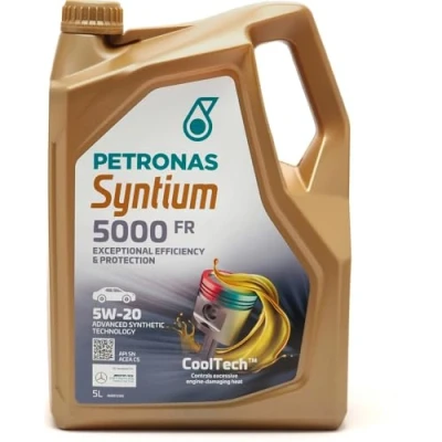 Abbildung von Petronas Syntium 5000 FR 5W 20 5l Motoröl 70265M12EU FORD: FIESTA 6 Van, KUGA 2, 7, HYUNDAI: i30 II Schrägheck, FORD USA: Mustang Mk5 Coupe