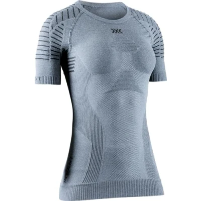 Abbildung von X Bionic Damen Invent 4.0 Light Shirt Short Sleeve T, Grey Melange/Anthracite, M