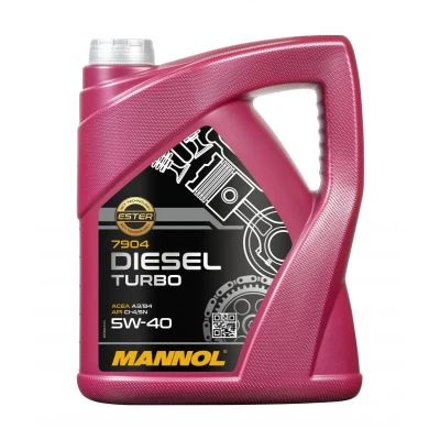 Abbildung von Mannol Diesel Turbo 5W 40 5l Motoröl MN7904 5 RENAULT: Koleos I, TRAFIC 2 Bus, Modus / Grand Modus, BMW: 3 Coupe, 1 Schrägheck, Limousine