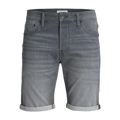 Abbildung von Jack &amp; Jones Jjirick Jjicon Jeans Shorts, Herren, Größe: XXL, Grey denim