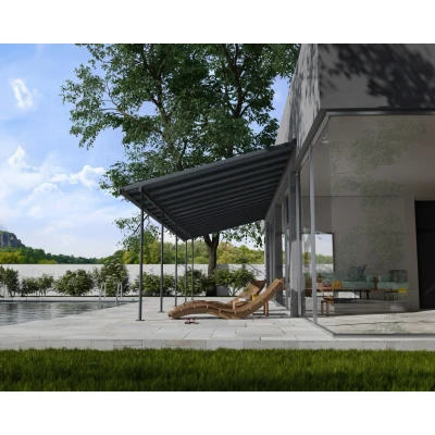 Abbildung von Canopia by Palram Capri Aluminium Überdachung 295x980 cm Veranda