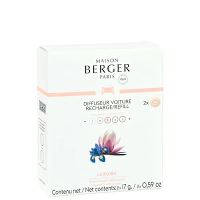 Abbildung von Maison Berger Nachfüllung für Autoparfüm Liliflora 2 Stück