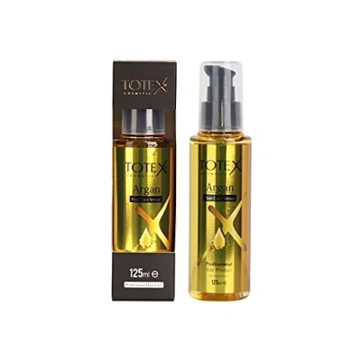 Abbildung von Totex Hair Repair Serum Arganöl 125ml I Damaged Care Shine Pumpflasche