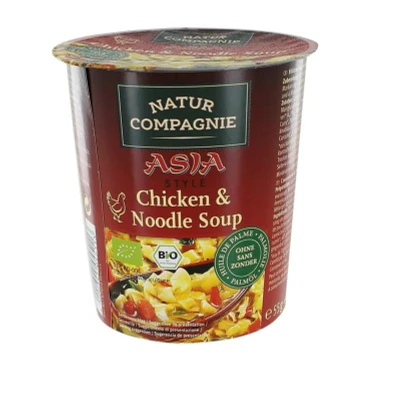 Abbildung von Natur Compagnie Bio Cupnudeln Huhn Instant Nudeln 55g