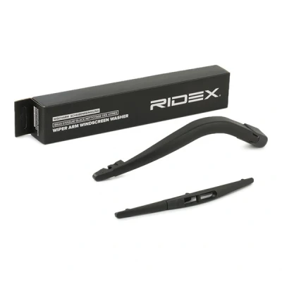 Abbildung von Wischarm, Scheibenreinigung Ridex 301W0173 hinten mit Kappe, integriertem Wischblatt SUZUKI: Alto VII