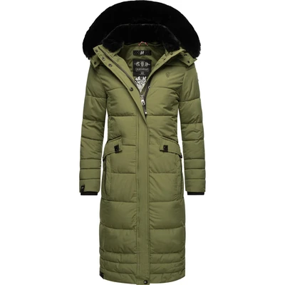 Abbildung von Navahoo Fahmiyaa Wintermantel, Damen, Größe: Medium, Dusty olive