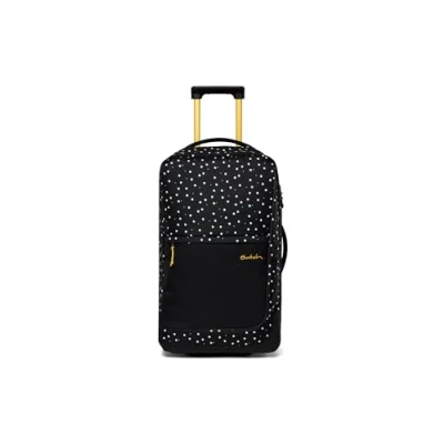 Abbildung von satch Flow M Reisekoffer Lazy Daisy Schwarz