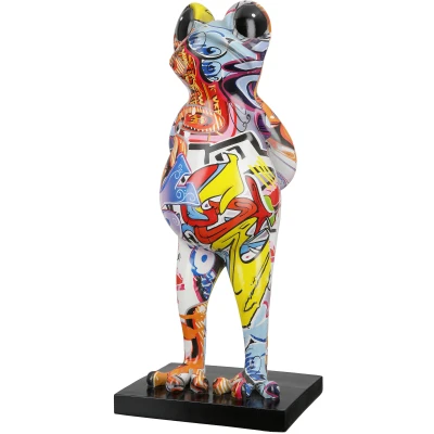 Abbildung von Casablanca by Gilde Tierfigur &quot;Skulptur Frosch Street Art&quot;