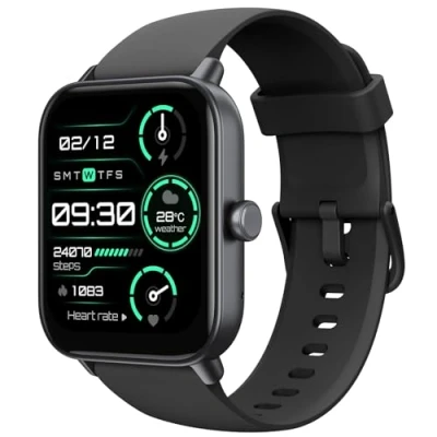 Abbildung von TOOBUR Smartwatch für Damen mit Alexa und Telefonfunktion, 1,8&quot; Fitnessuhr 100 Sports, 24/7 Puls, Schrittzähler Fitness Tracker, IP68 Wasserdicht Schwimmen, Kompatibel Android iOS