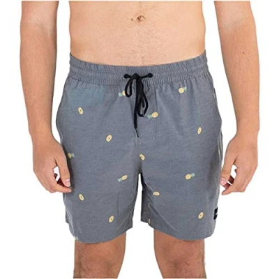 Abbildung von Hurley Herren Freizeit Shorts M Pina Volley 17&#039;, Gr. XL, Schwarz