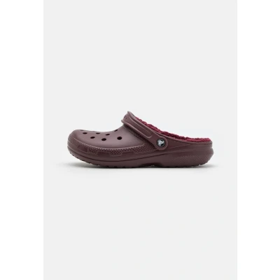 Abbildung von Crocs Classic Lined Unisex Hausschuh, Größe: 37 38, Dark cherry Schuhe