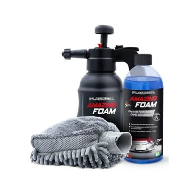 Abbildung von MediaShop Auto Reinigungsmittel &quot;Platinum Amazing Foam&quot;, (Set), inkl. Sprühflasche und Handschuh