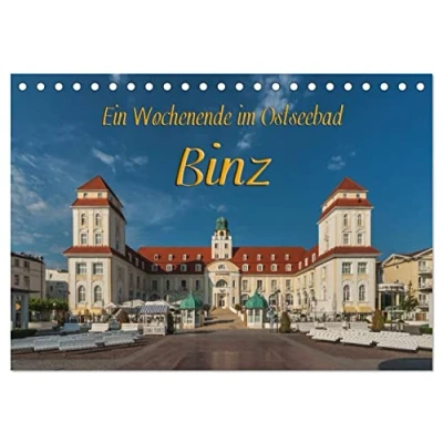 Abbildung von Ein Wochenende im Ostseebad Binz (Tischkalender 2025 DIN A5 quer), CALVENDO Monatskalender