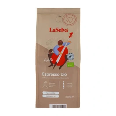 Abbildung von LaSelva Espresso Forte Röstkaffee gemahlen, Bio, 250g