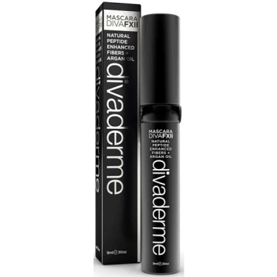 Abbildung von Divaderme Diva FXII Mascara Black 9 ml