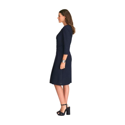 Abbildung von HERMANN LANGE Collection Jerseykleid, mit Glitzerdetails