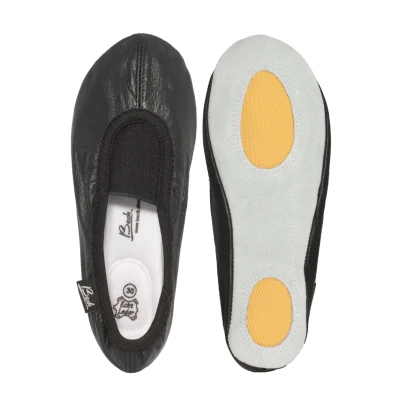 Abbildung von Beck Basic Klassischer Ballerina für Kinder, Größe: 39, Black Schuhe