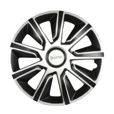 Abbildung von Michelin 009112 Radblenden 13 schwarz/silber
