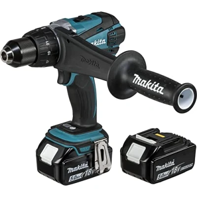 Abbildung von Makita DDF458RTJ, Handbohrmaschine, 1,3 cm, 7,6 1,5 mm, 400 RPM