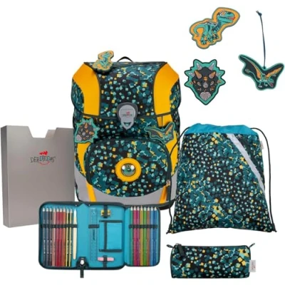 Abbildung von DerDieDas ErgoFlex Tiny Set Dino Time Schulrucksack
