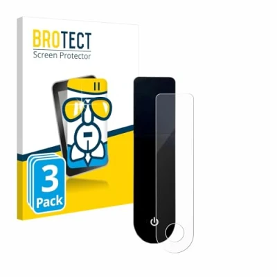 Abbildung von BROTECT Schutzglas für Xiaomi Mi 3 E Scooter (3 Stück) Schutzfolie Panzer Folie Glas [Extrem Kratzfest 9H, Anti Fingerprint, Ultra Transparent]
